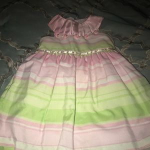 Rare Edition pastel stripped dress